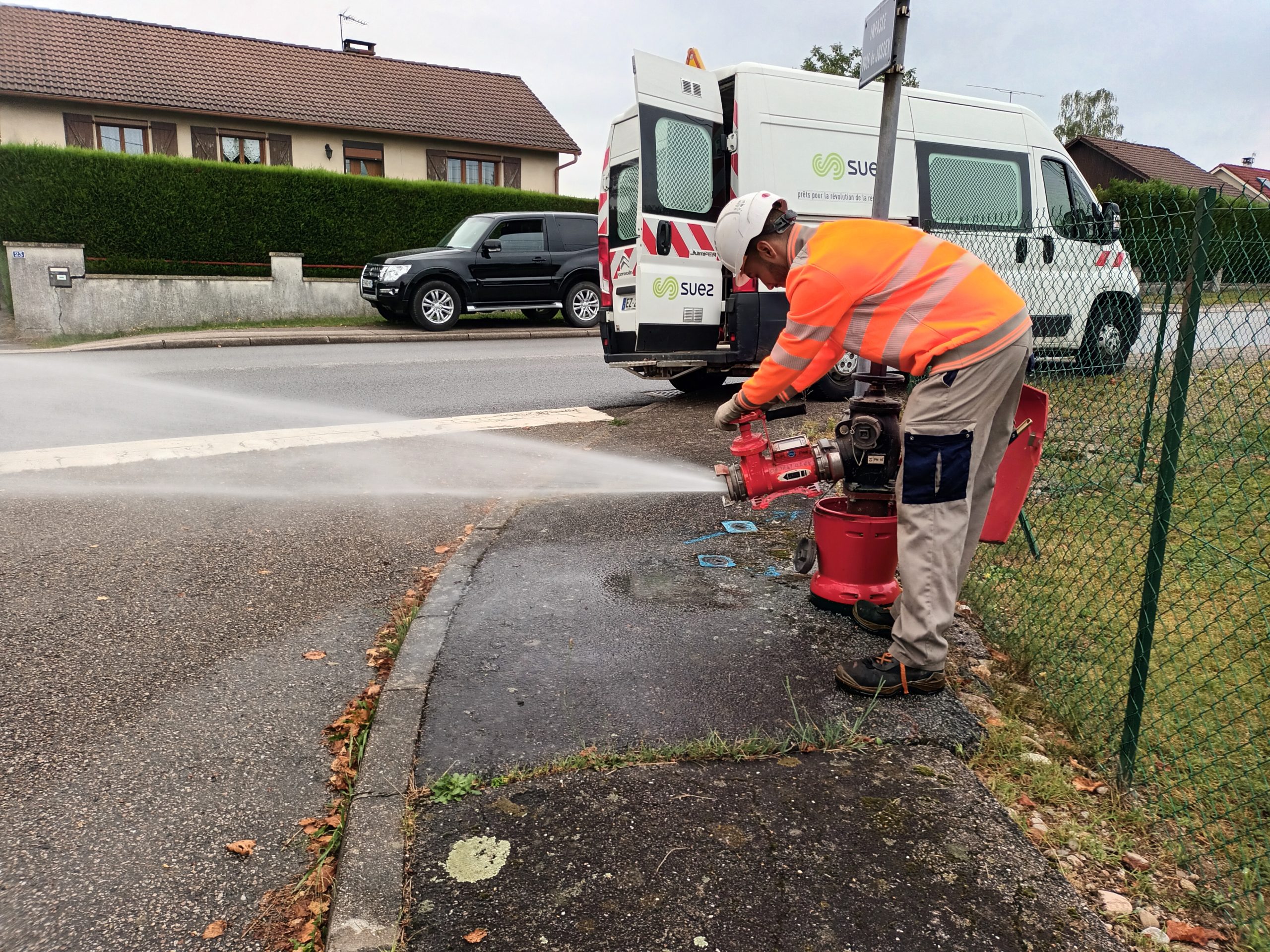Contrôle des poteaux incendie